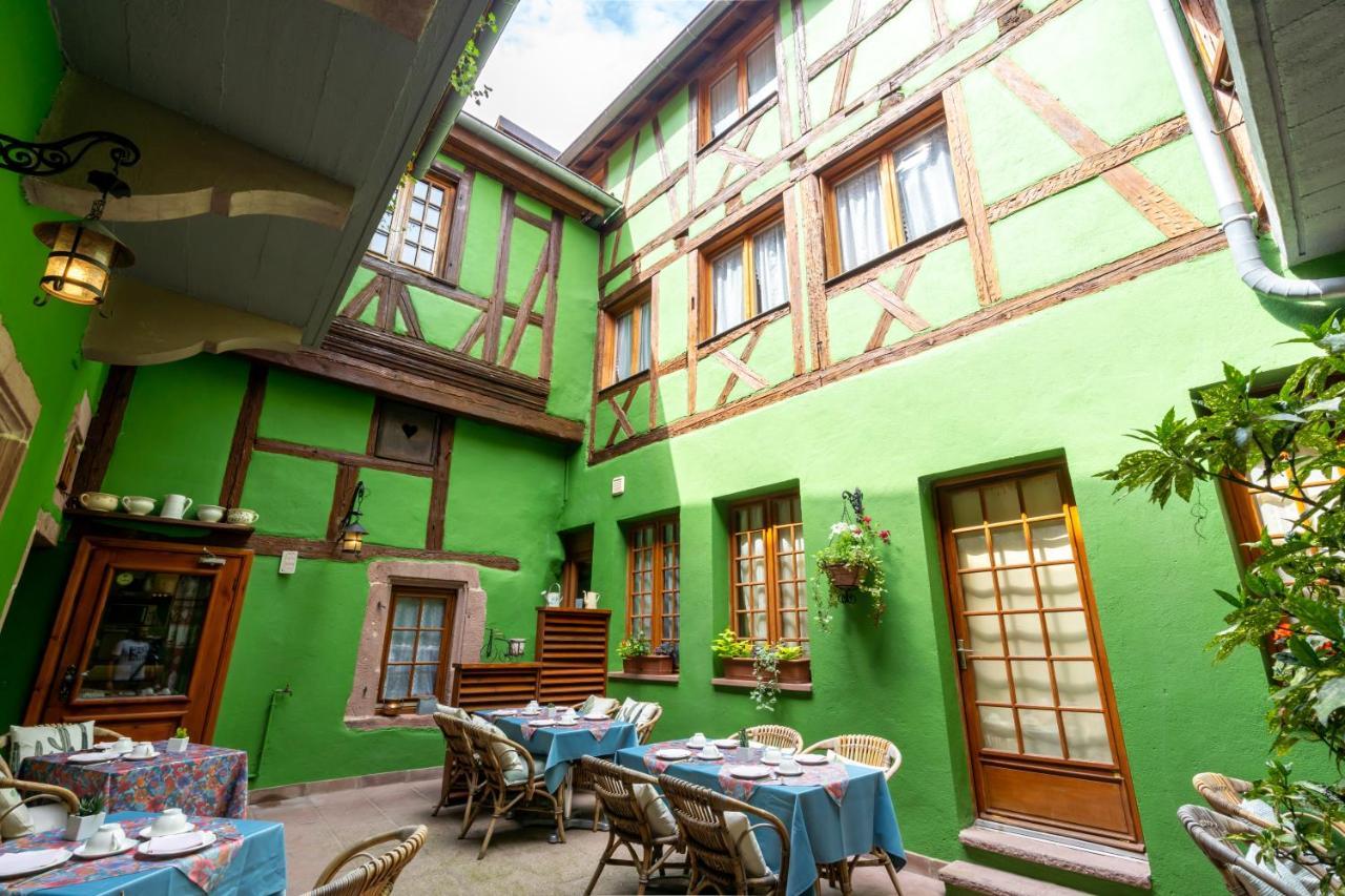 Hotel à l'Oriel Riquewihr Exterior foto